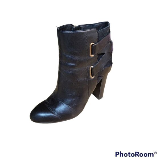 Isola Leather and Suede Booties. Size 7.5. - Picture 2 of 11